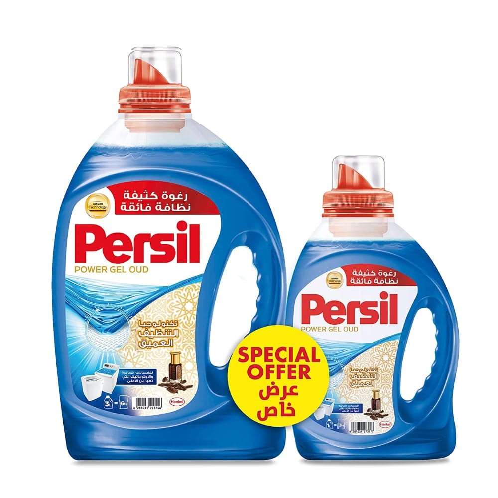 PERSIL POWER GEL OUD 4*3LTR+1LTR